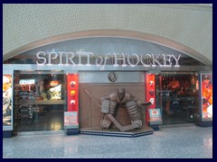 Entrance to Hockey Hall of Fame from Allen Lambert Galleria